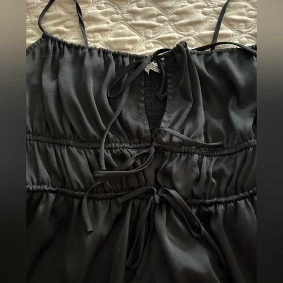 Free People Black Minidress. Size Medium. Excellent condition. - Picture 7 of 9